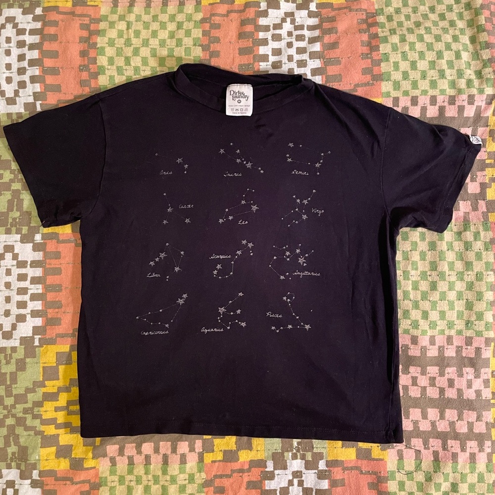 medium astrology tshirt from dirtee laundry
